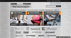 Desktop Screenshot of homegympower.com